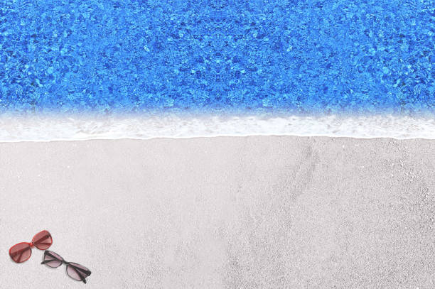 istock the sea and sunglasses on the beach 1256992665