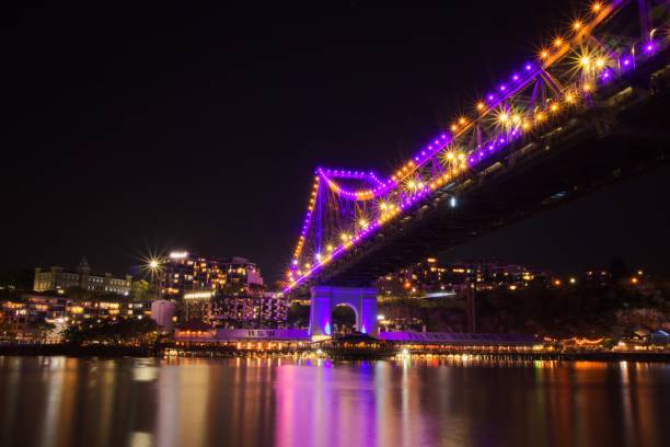 istock Brisbane Story Bridge night 1256997484