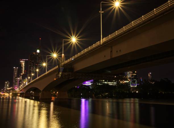 istock Brisbane City bridge night 1256997586
