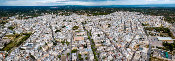 istock Panoramic view of Carovigno, Italy 1257000511