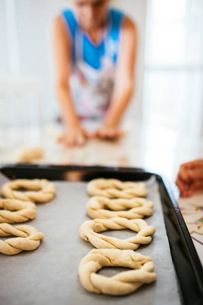 istock Making Bagels at Home stock photo 1257006470