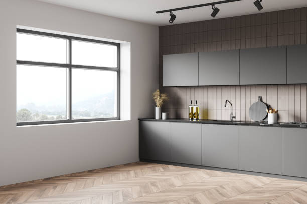 istock White and beige kitchen corner with countertops 1257007139