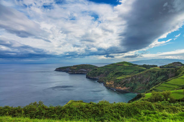 istock beautiful viewpoint on the Sao Miguel island 1257012261