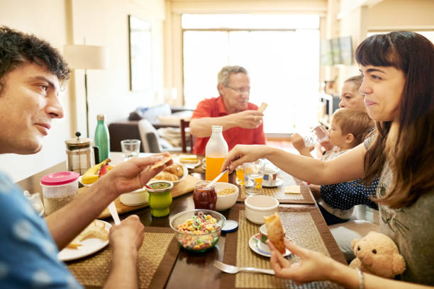 istock Starting the day together 1257019815