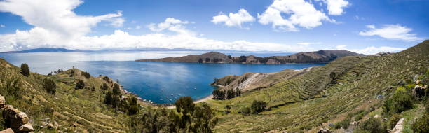 istock Isla del Sol on lake Titicaca in Bolivia 1257019917