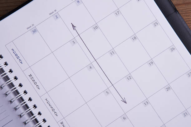 dairy calendar with single word holiday