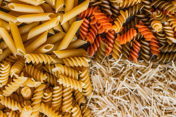 istock Different types of pasta. Italian food 1257029336