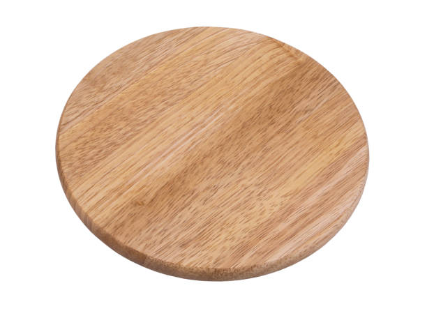 istock Round cutting board isolated 1257035386