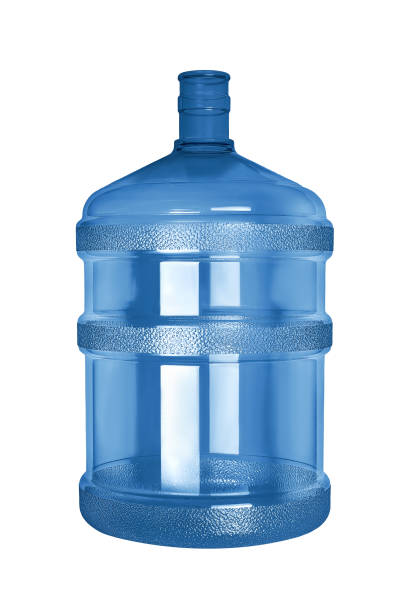 istock Empty big bottle for water isolated on white background 1257037155