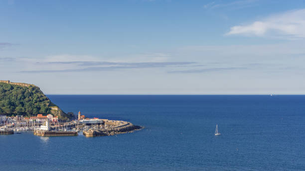istock Sailing to the harbour. 1257037396