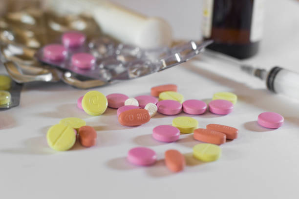 istock Medicine pills for medical concept 1257041762