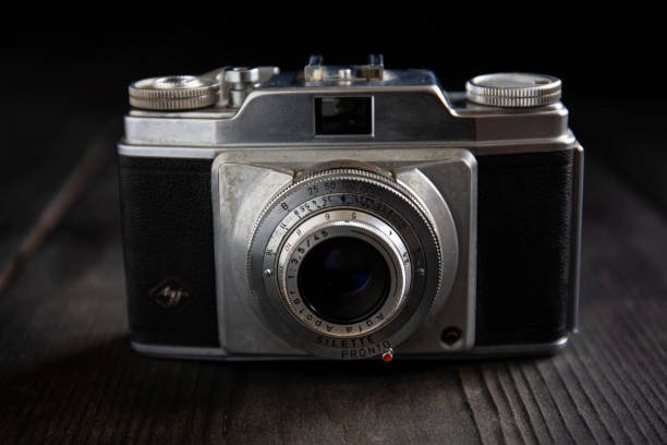 istock Old-School Analogue Photography Camera 1257049962