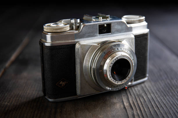 istock Old-School Analogue Photography Camera 1257049973
