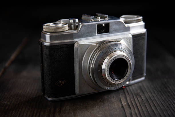 istock Old-School Analogue Photography Camera 1257050209
