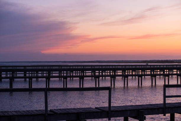 istock Sunset at the Beach Topsail Island 1257050928
