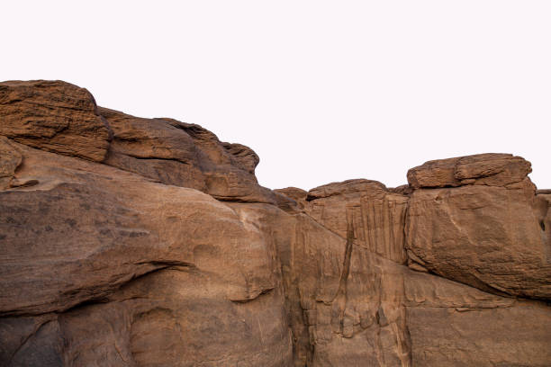 istock Big rock, isolated on the white background 1257052578