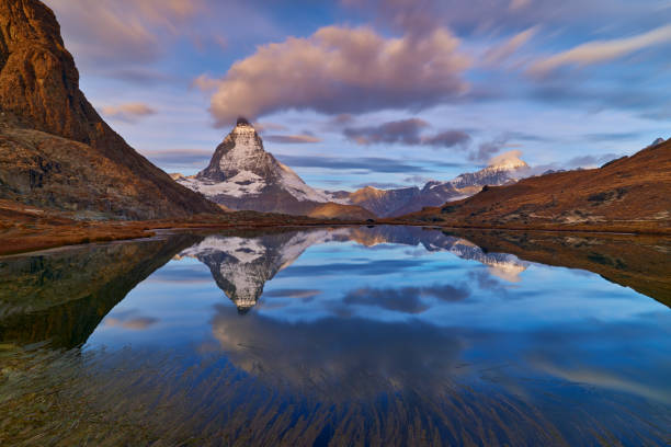 istock Matterhorn at Sunrise, Zermatt, Switzerland 1257061752