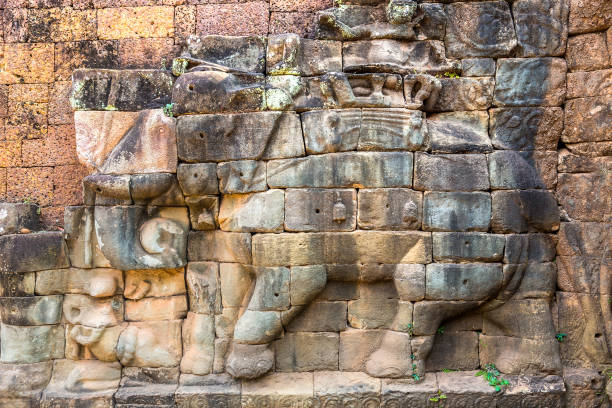istock Terrace of Elephants  in Angkor Wat 1257077644