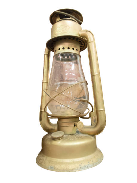 istock Antique Lantern lamp isolated on white background stock photo 1257087729