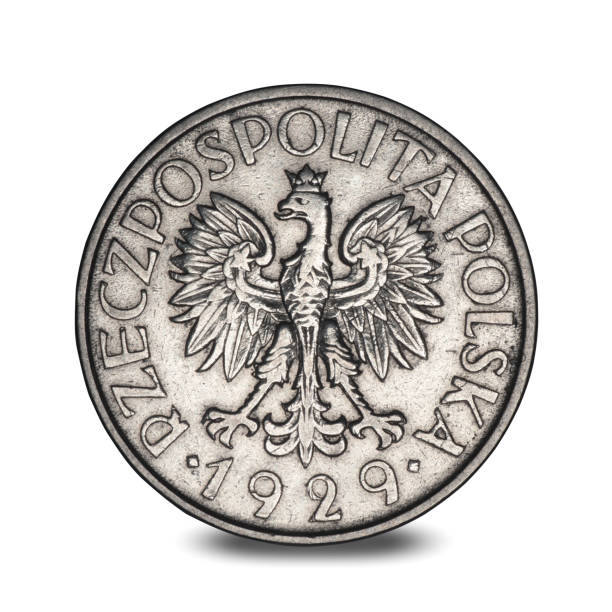 istock Polish one zloty coin from 1929 1257087768