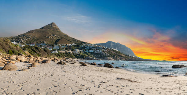 istock Llandudno beach and town at twilight 1257093043