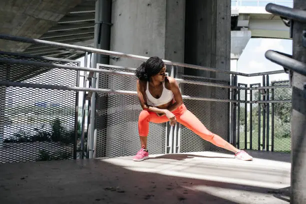 Photo of Fit Woman Doing the Side Lunge Exercise