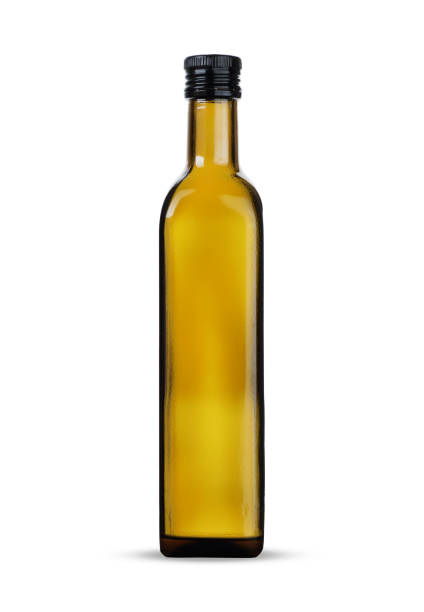 istock brown linseed oil bottle 1257097383