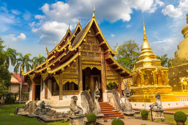 istock Buddhists temple in Chiang Mai 1257101364