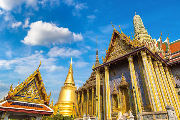 istock Wat Phra Kaew (Temple of the Emerald Buddha) in Bangkok 1257103944