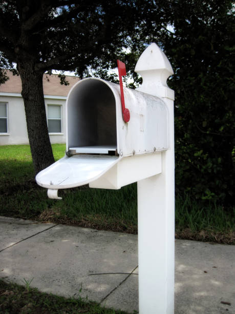 istock white metal residential mail box 1257104146