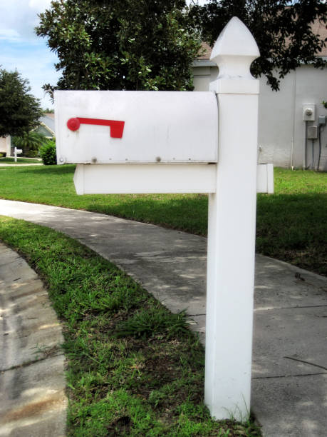 istock white metal residential mail box 1257105641