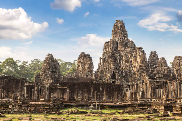 istock Bayon temple in Angkor Wat 1257105742