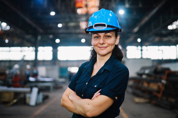 istock Portrait of a factory technician 1257105802