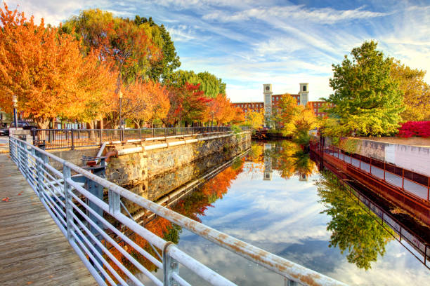 istock Autumn in Lowell, Massachusetts 1257106680