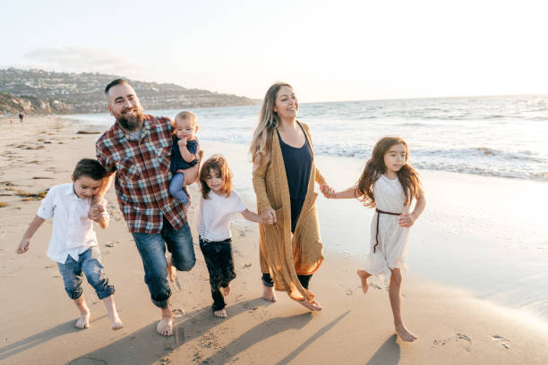 istock Family  on the beach 1257107721