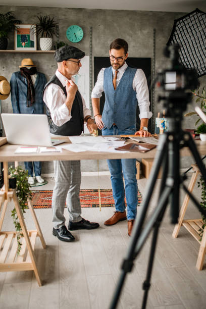 istock Podcast fashion show 1257108896
