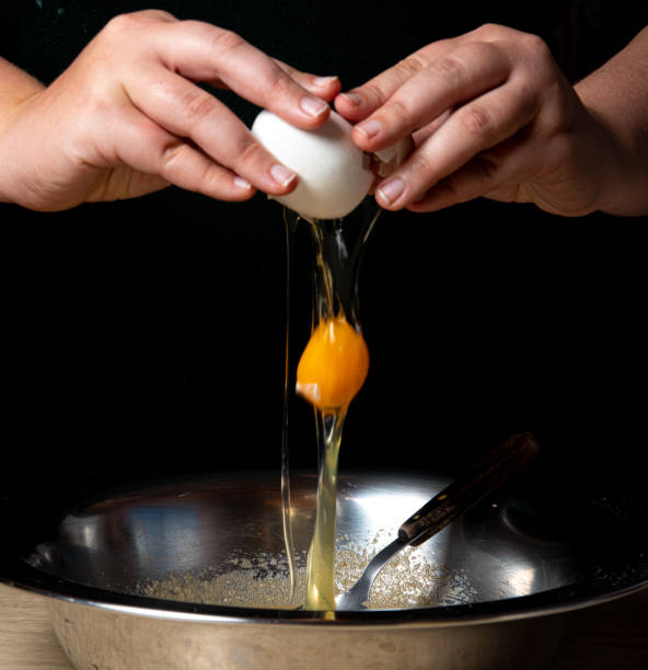 istock homemade dough ingredients on wooden table, selective focus. 1257109356