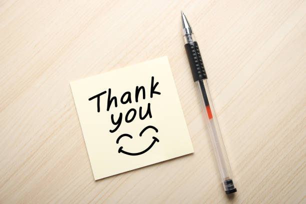 istock Thank You Concept On Sticky Note 1257111043