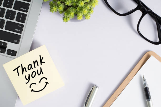 istock Thank You Concept On Sticky Note 1257111051