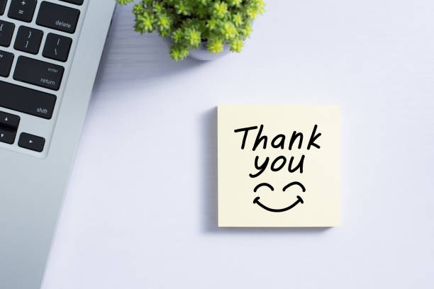 istock Thank You Concept On Sticky Note 1257111072