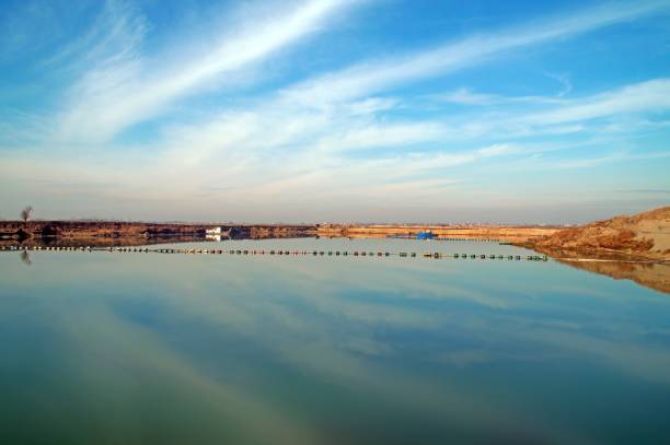 istock Big lake in sunny day 1257112599