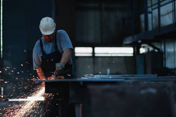istock Welder in the rebar industry 1257112851