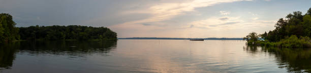 istock Panoramic image of the Mallows Bay, 1257124602