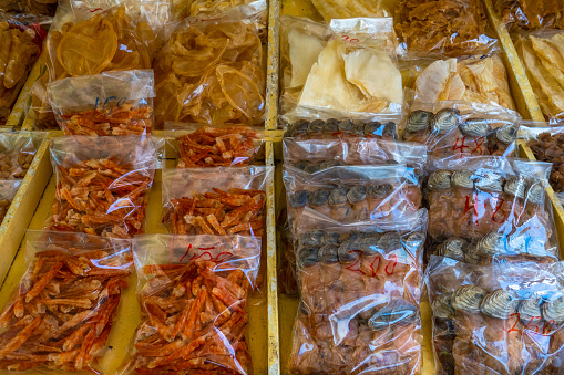 Dried Seafood Delicacies in Hong Kong