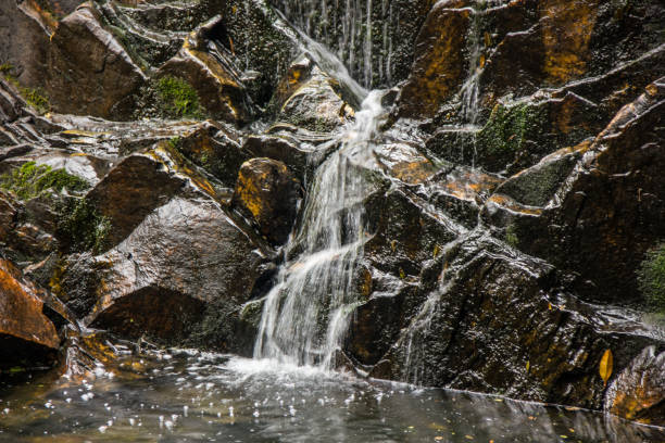 mangrove waterfall in tiradentes, minas gerais in Brazil.