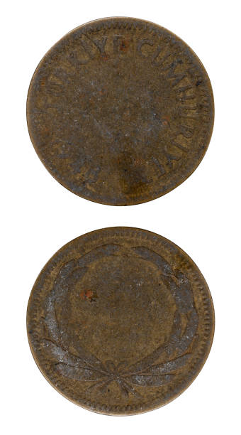 istock An Old Turkish Coin İsolated On White 1257141787