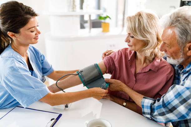 istock Measuring blood pressure! 1257144953