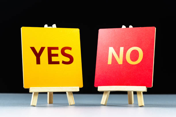 Yes and No Sign