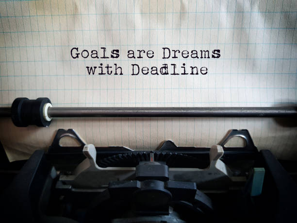 istock Goals Are Dreams With Deadline 1257156642