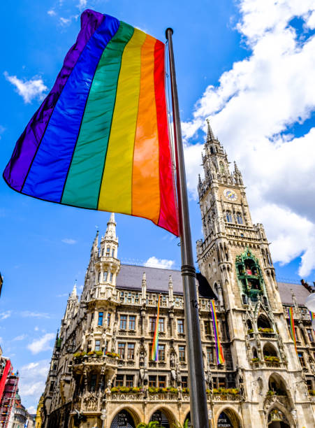 istock rainbow flags at the munich town hall 1257190450